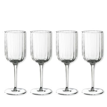 Bach set of 4 red wine glasses 400ml