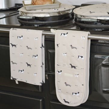 'Woof' Double Oven Glove