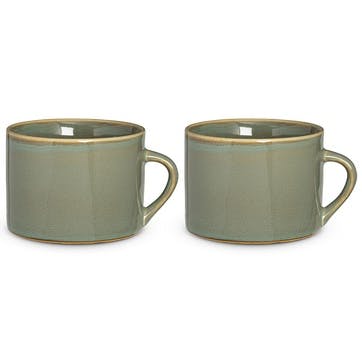 Kalini Set of 2 Mugs 370ml, Blue