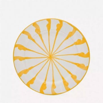 Circus Side Plate Set of 2, D20cm, Yellow