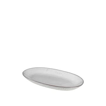 Nordic Sand Oval Plate 30cm, Natural