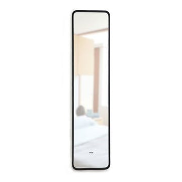 Hub Leaning Mirror 37 x 157cm, Black