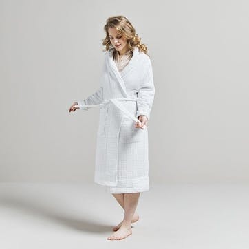 The Dream Cotton Robe Small, Snow