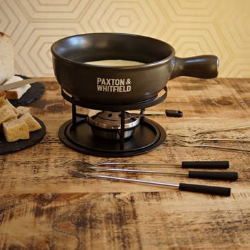 Fondue Set for Six D21.5cm, Grey