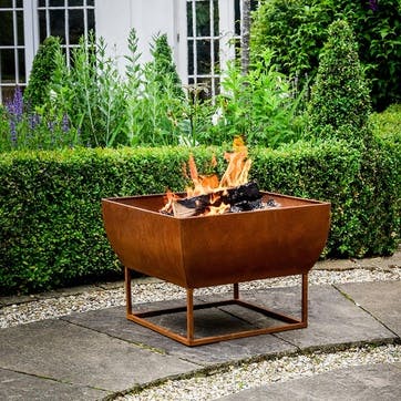 Windermere, Outdoor Firebowl, Rust