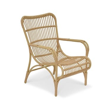 Corston Lounge Chair, Natural