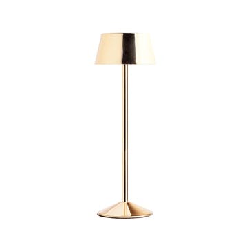 Scoon Rechargable Lamp H32cm, Gloss Brass