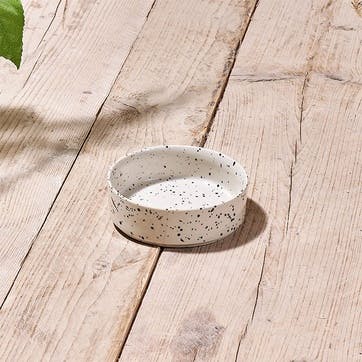 Ama Ceramic Pet Bowl D12cm, Splatter