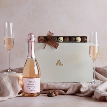 Prosecco Rose & Truffles Hamper