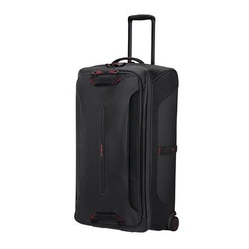 Ecodiver Duffle with Wheels H79 x L44 x W31cm, Black