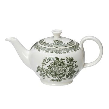 Asiatic Pheasant Teapot, 400ml, Green