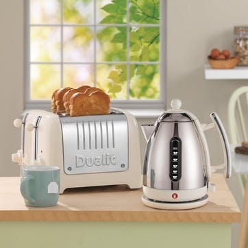Lite Toaster - 4 Slot; Canvas White