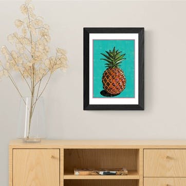 Rocket 68, Pineapple Framed Art Print