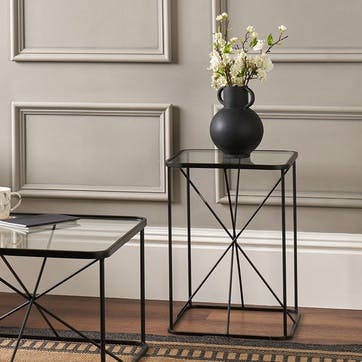 Roxy Side Table , Black