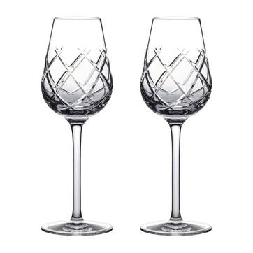 Connoisseur Olann Set of 2 Cognac Glasses, 320ml, Clear