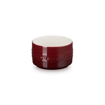 Stoneware Stackable Ramekins, Garnet