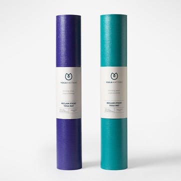 Reclaim Sticky Yoga Mat 190 x 60cm, Atlantic Blue