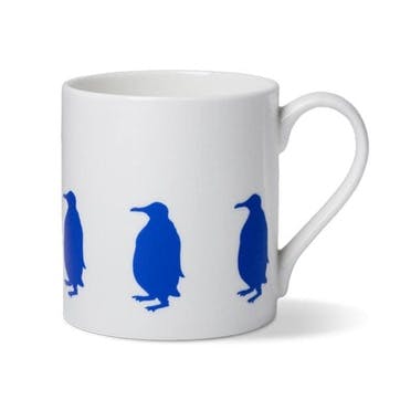 Penguin Mug, Blue