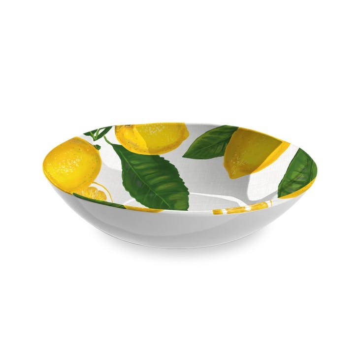 Lemon Fresh Wide Serving Bowl D30cm