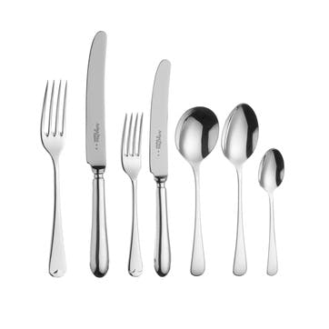 Old English Sovereign Silver Plated Cutlery Canteen Set - 84 Piece