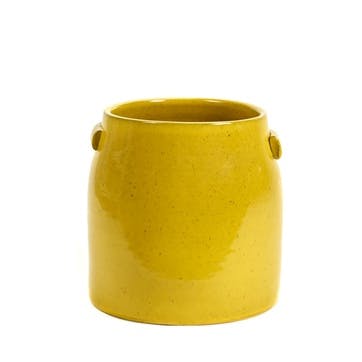 Tabor Pot H28cm, Yellow