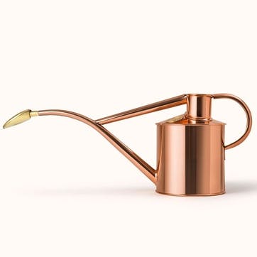 The Rowley Ripple & Smethwick Spritzer Watering Can & Sprayer Gift Set 1L, Copper & Copper