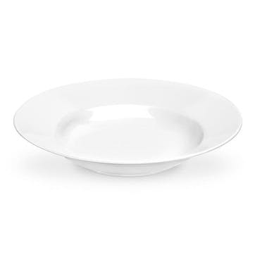 Serendipity Set of 4 Soup Plates D23cm, White