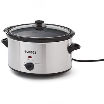 Slow Cooker 3.5L, Stainless Steel