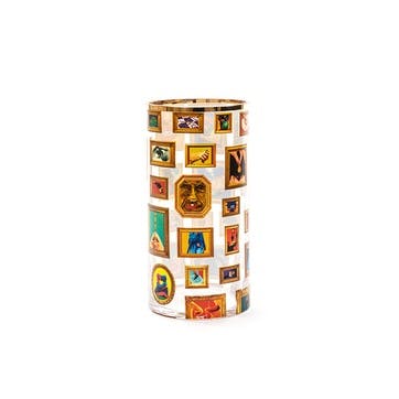Toiletpaper Frames Cylindrical Vase H30cm, Multi