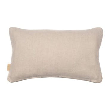 Rectangular linen cushion, L55 x W30cm, Susi Bellamy, Tapestry kaleidoscope, Purple