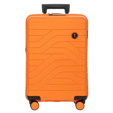 Ulisse Expandable Carry-on Suitcase H55cm x L37 x W23cm, Orange