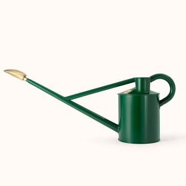 The Warley Fall Outdoor Watering Can 1 Gallon, Green