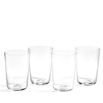 1815 Glass Set of 4 Highballs 500ml, Clear