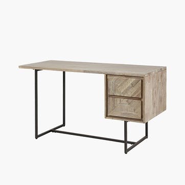 Marca Desk, Acacia Wood