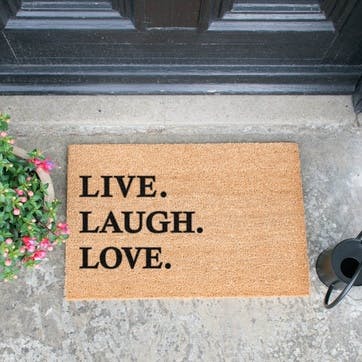 Live, Laugh, Love Doormat