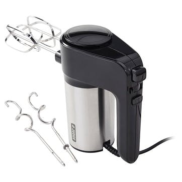 Twin Blade Hand Mixer, Stainless Steel