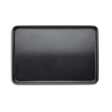 Precision Plus Medium Baking Tray Non-Stick, 35x25x2cm, Black