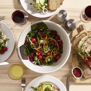 Uno, Salad Bowl and Servers, Stone