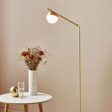 Contina Floor Lamp H139.5cm, Brass