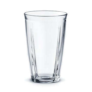 Set of 4 Latte Glasses, 480ml, Clear