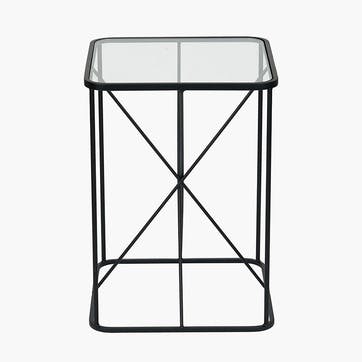 Roxy Side Table , Black