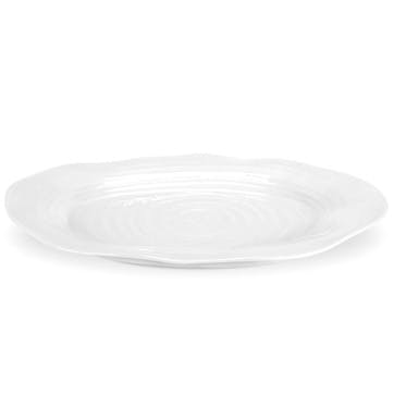 Oval Plate - Large; White