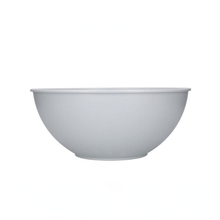 Natural Elements Eco-Friendly Recycled Plastic Mixing Bowl 24.5cm, Grey