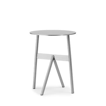 Stock Side Table H46 x D37cm, Stainess Steel