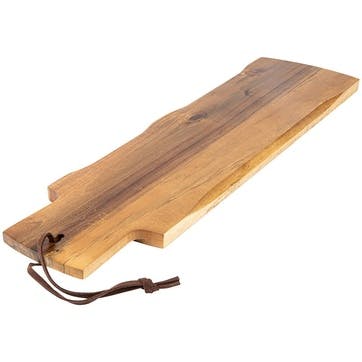 Serving plank/baguette board, 48 x 13cm, Kitchen Craft, acacia wood