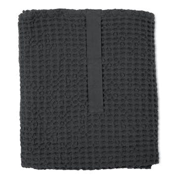 Waffle Towel And Blanket, L150 x W100cm, Dark Grey