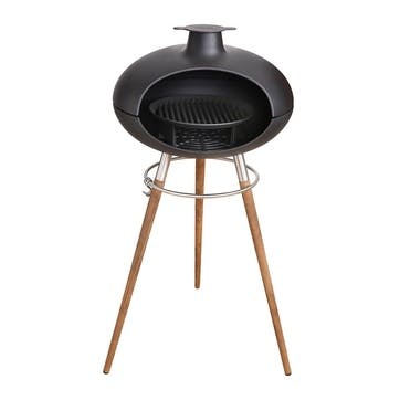 Forno Ii Grill On Stand, Black