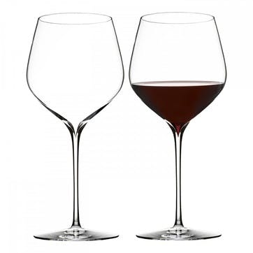 Elegance Set of 2 Cabernet Wine Glasses, 750ml