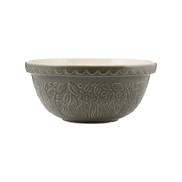 In The Forest Mixing Bowl H14 x W29 x L29, Grey