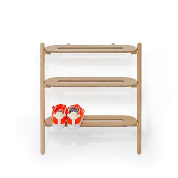 Heel Bar Shoe Tidy, Oak